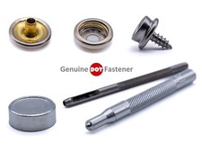 Snap fastener press studs kit