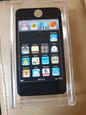 iPod Touch 2nd Gen IN ORIGINAL BOX, 8GB, Black, Chrome Back A1288 Model -V.Rare