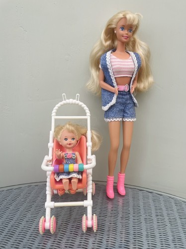 Vintage 1995 barbie shelly - vintage,