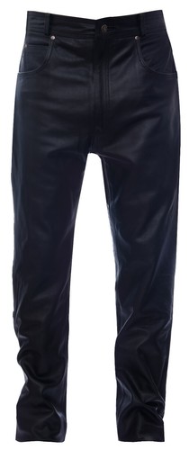 Mens black 501 style leather - mens, '501'