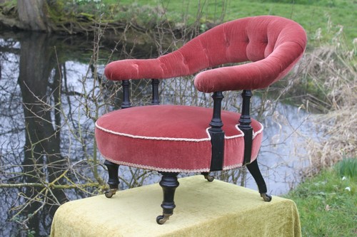 Antique victorian ebonised - victorian,