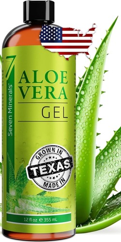 Minerals organic aloe vera gel - aloe,