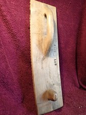 ANTIQUE 1800-s HANDCARVED ONE-PIECE-OF-WOOD WASHING MANGLE BOARD SWEDEN SWEDISH