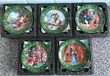 D'Arceau-Limoges Napoleon and Josephine - 5 Vintage Boxed Plates