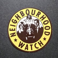 Banksy - Neighbourhood Watch - Original Sticker - Pictures On Walls POW Fasson