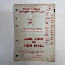 Austin 3 Litre & 3 Litre