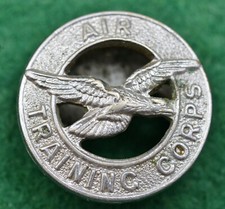 Vintage RAF ~ ATC ~ Air Training Corps ~ Lapel Badge ~ JR Gaunt London