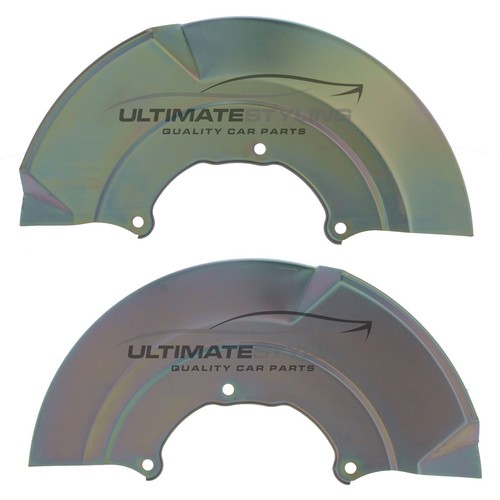 Brake disc dust shields - disc,