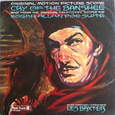 LES BAXTER CRY OF THE BANSHEE EDGAR ALLAN POE OST US 1980 Citadel N MINT