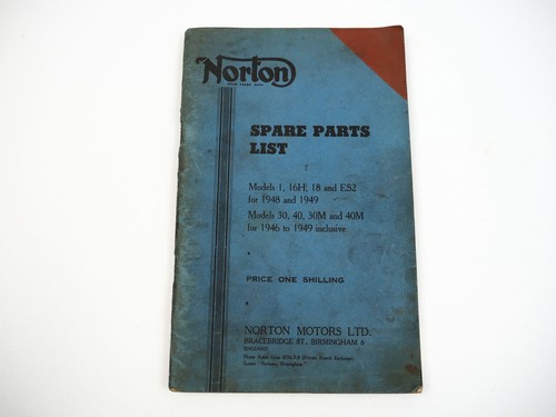 Norton model 16h es2 - model, 18