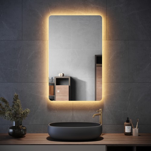 Llluminated bathroom mirror - llluminated,