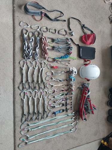 Climbing gear full rack - rack, dmm
