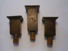 a set of 3 longcase clock