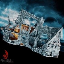 15/28/32mm Ruined Smokehouse