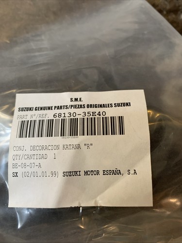 Genuine suzuki nos ay50 - genuine,