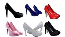 Unisex Platform High Heel Court Shoes – Drag Queen Crossdresser Heels UK 7–12