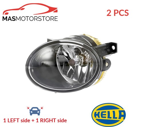 Fog light lamp pair - fog, hella