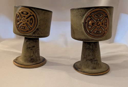 Pair tremar goblets - pair,