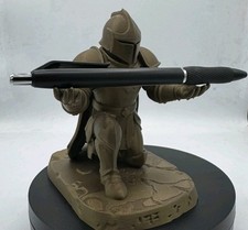 Kneeling Knight Pen Holder in