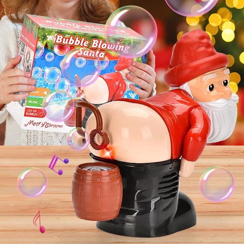 Santa automatic bubble machine - santa,