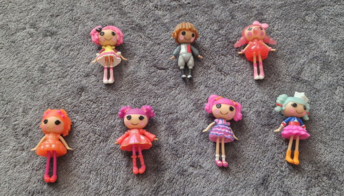 Lalaloopsy mini dolls job - dolls, lot