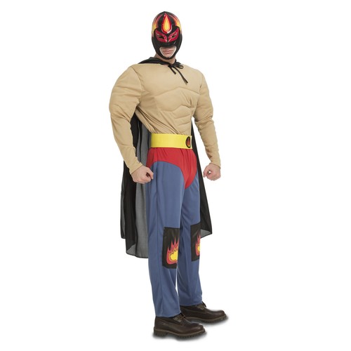 Mens mexican wrestler - mens, costume