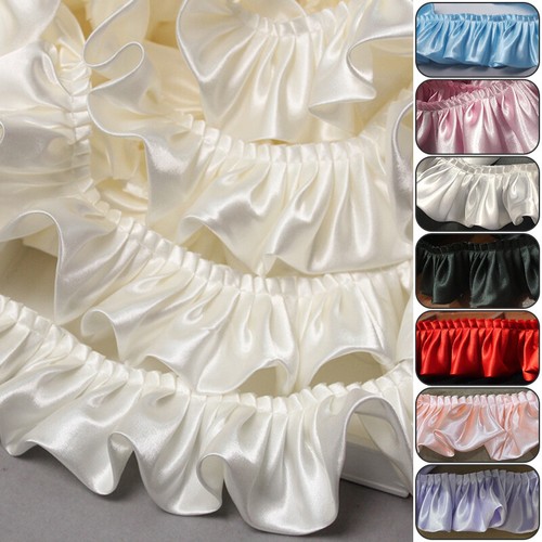 10m ruffle lace edge - 10m,