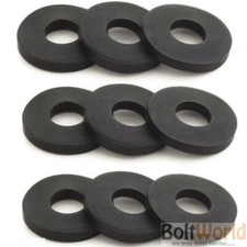 M12 / 12mm FLAT FORM A BLACK