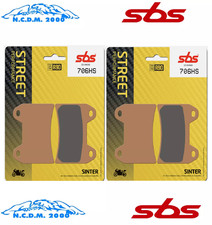 Kit 4 Brake Pads Front SBS