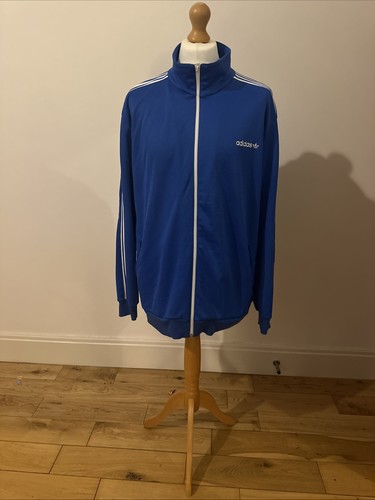 Men blue adidas tracksuit - blue,