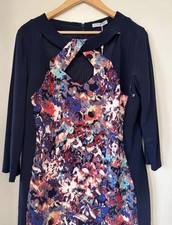Gina Bacconi Navy Multi Colour