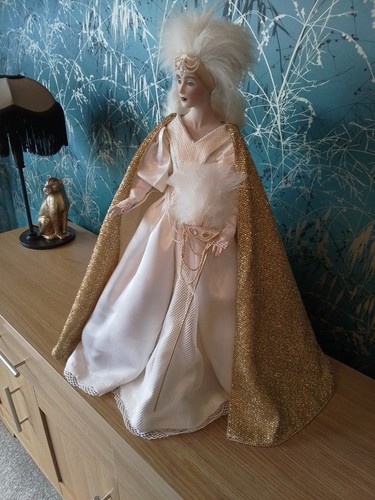 Beautiful porcelain doll - porcelain,