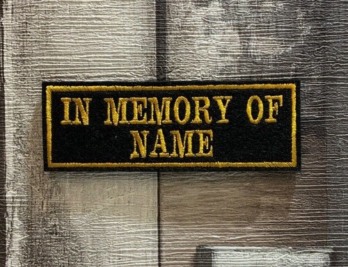 Memory patch badge - memory, of