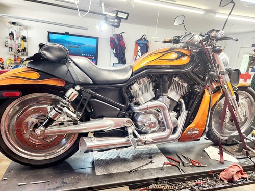 Custom full exhaust - exhaust, harley
