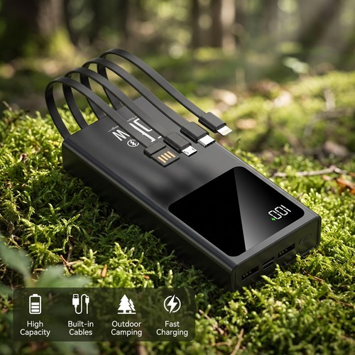 30000mah power bank portable - power,