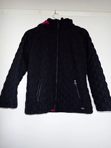 Kangol black quilted - , jacket.