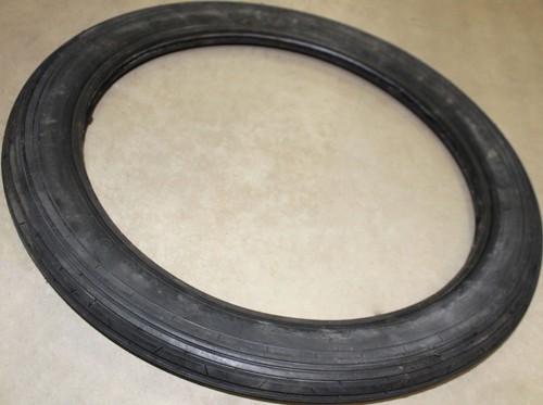 Ribbed front tire - front,