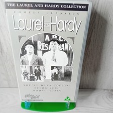 LAUREL & HARDY BELOW ZERO VHS - RARE RETRO VIDEO TAPE