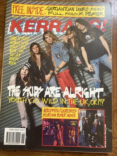 Kerrang music magazine 265 - kerrang!, #265