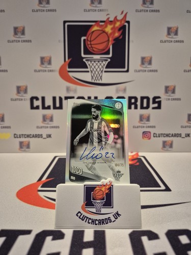 Isco auto topps uefa club - auto,
