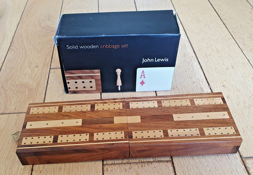 Cribbage board set - cribbage, set,