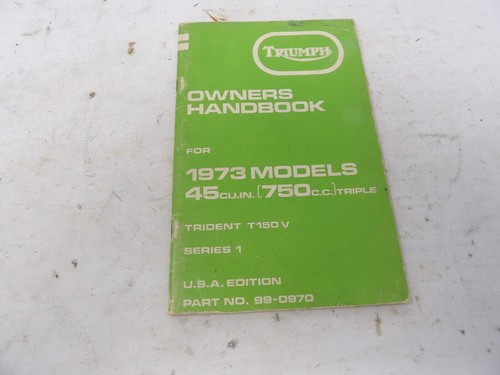 Original 1973 triumph trident - original,
