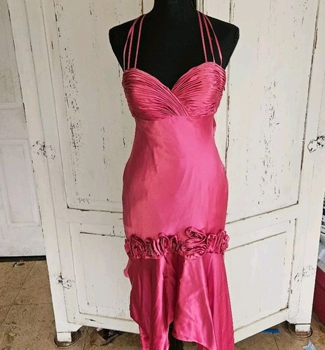 Jovani silk dress pink size - jovani,