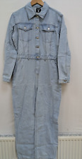 Boohoo Plus Light Blue Boilersuit 