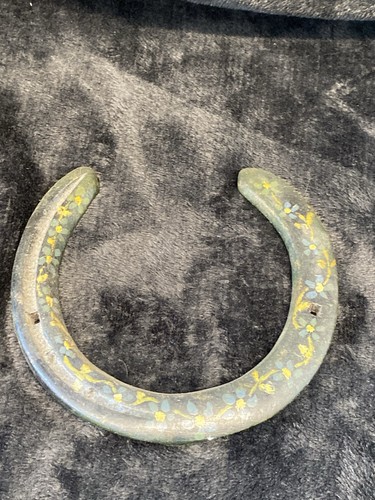 Vintage horseshoe metal gypsy - vintage,