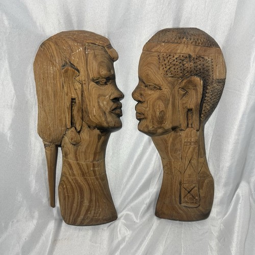 Hand carved wooden - hand, plaque