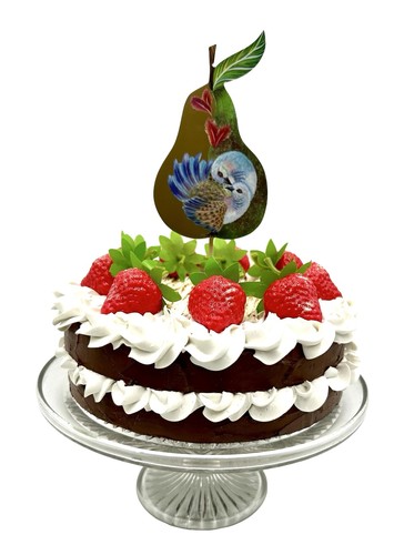 Turtle doves cake - 2,
