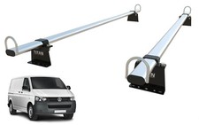 Van Roof Rack 2 Bars for - VW T5 - T6 - T6.1 TRANSPORTER - TITAN WorkReady