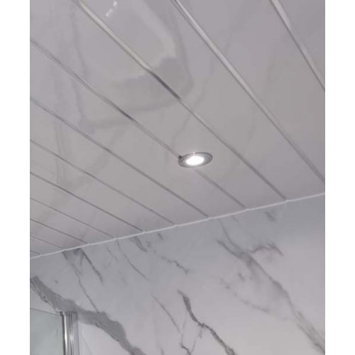 White gloss silver - x,