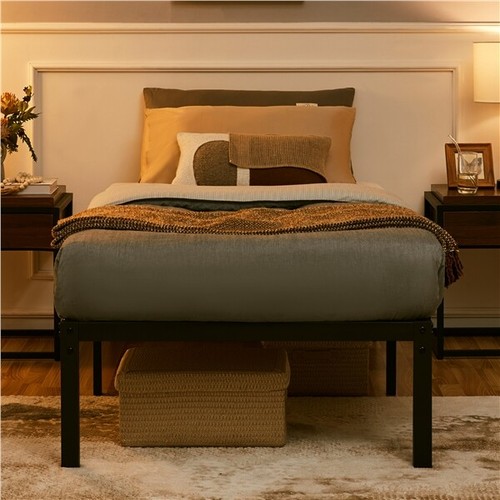 Metal platform bed - cm,